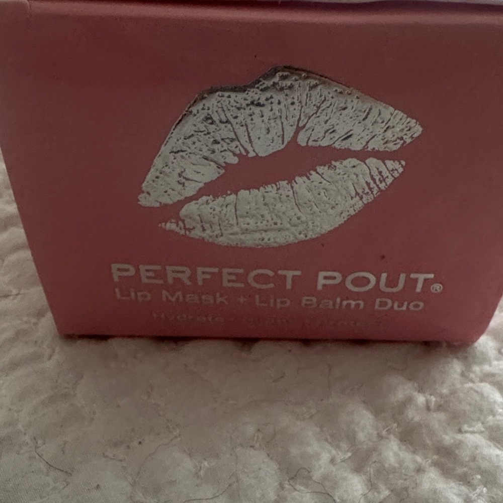Lip Mask + Lip Balm Duo - Pink